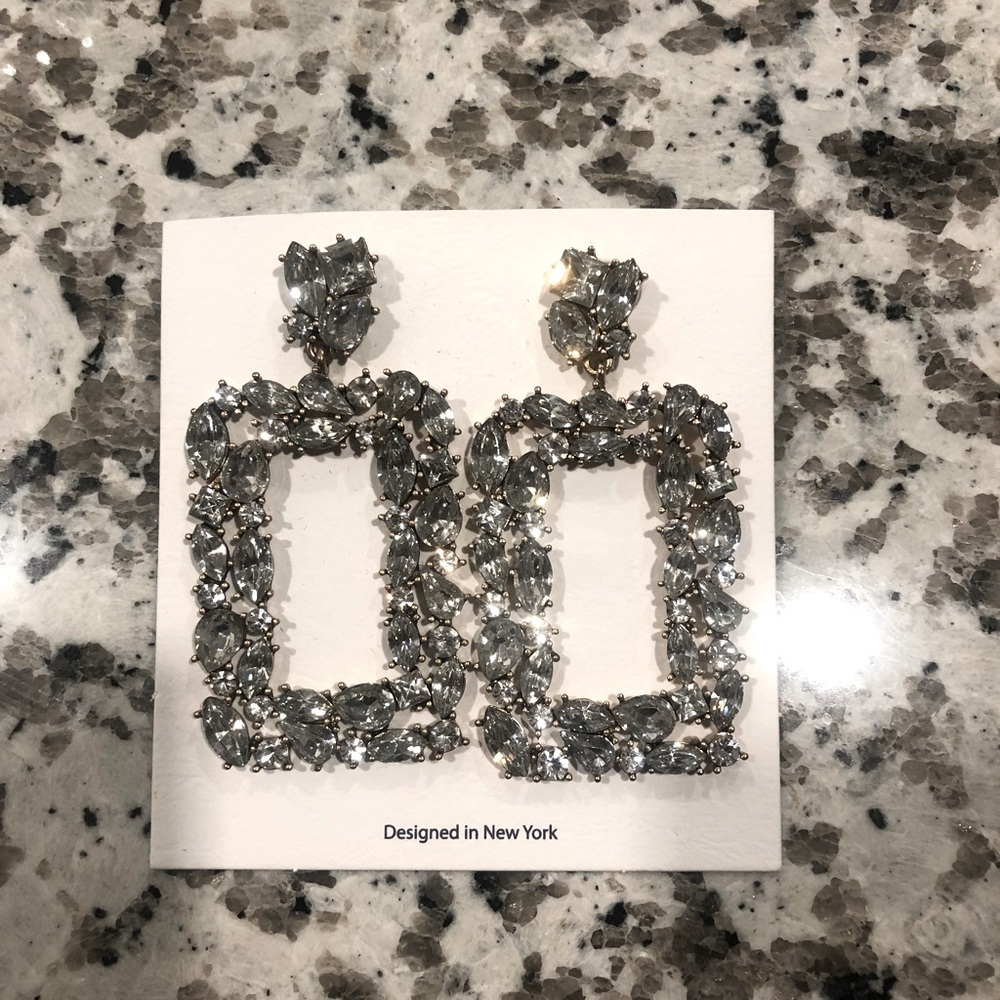 Never been worn Door knocker earrings
